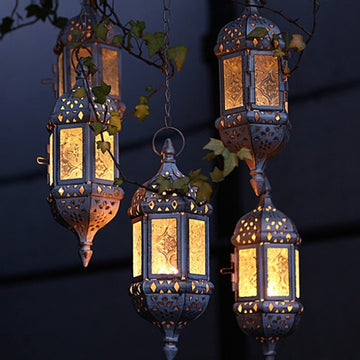 Moroccan candleholders