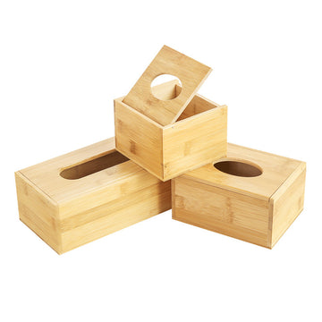 Bamboo Tissue Boxes