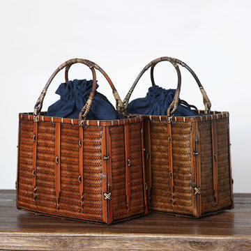 Hand made Bamboo Woven Bag