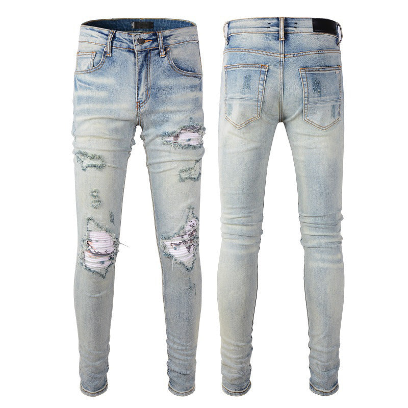 Men's Slim Fit Skinny Denim Pants