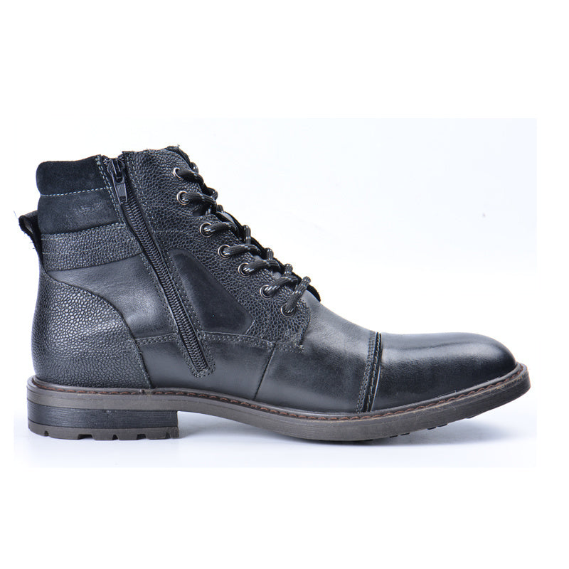 Casual Leather Martin Boots