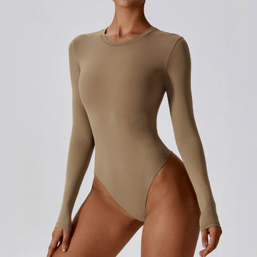Slim Long Sleeve Ballet Base Bodysuit