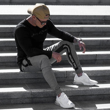 Sports casual print Pants