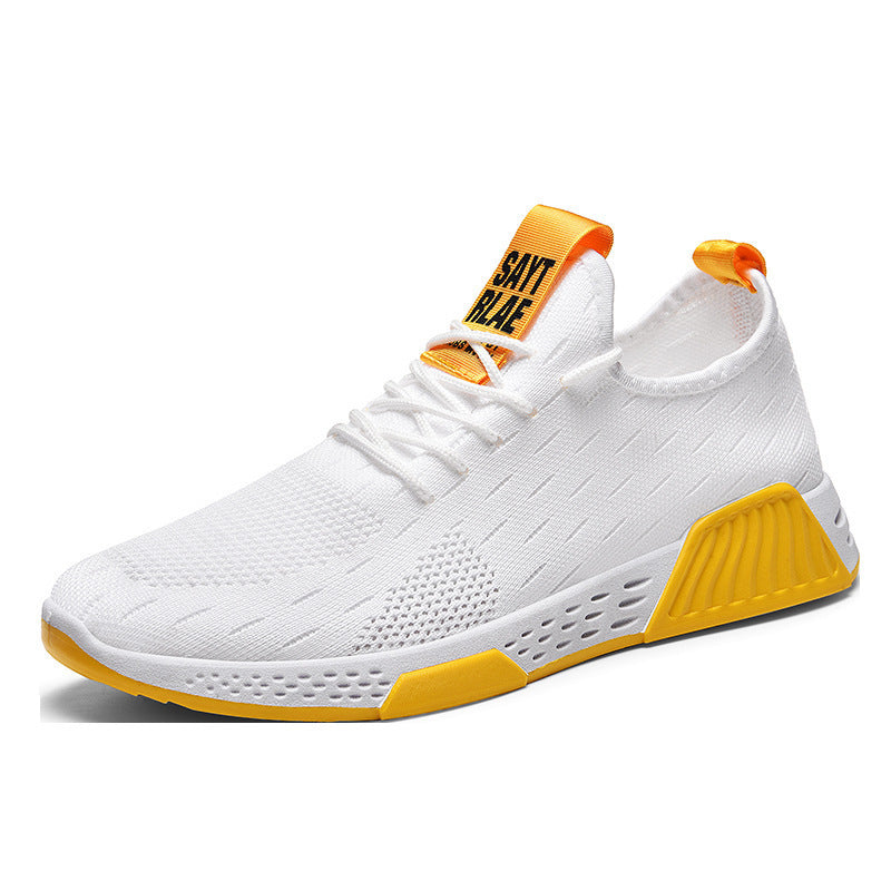 Breathable fly woven mesh sneakers