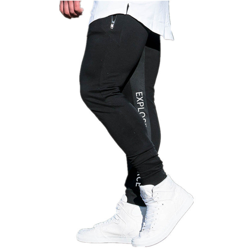Sports casual print Pants