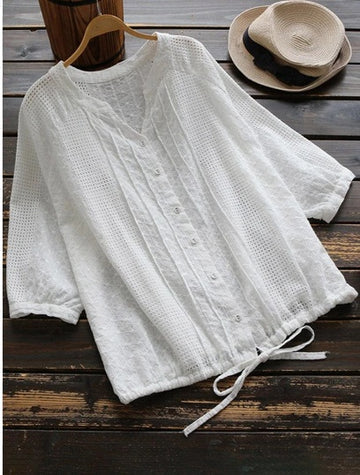 Embroidered Summer Shirt