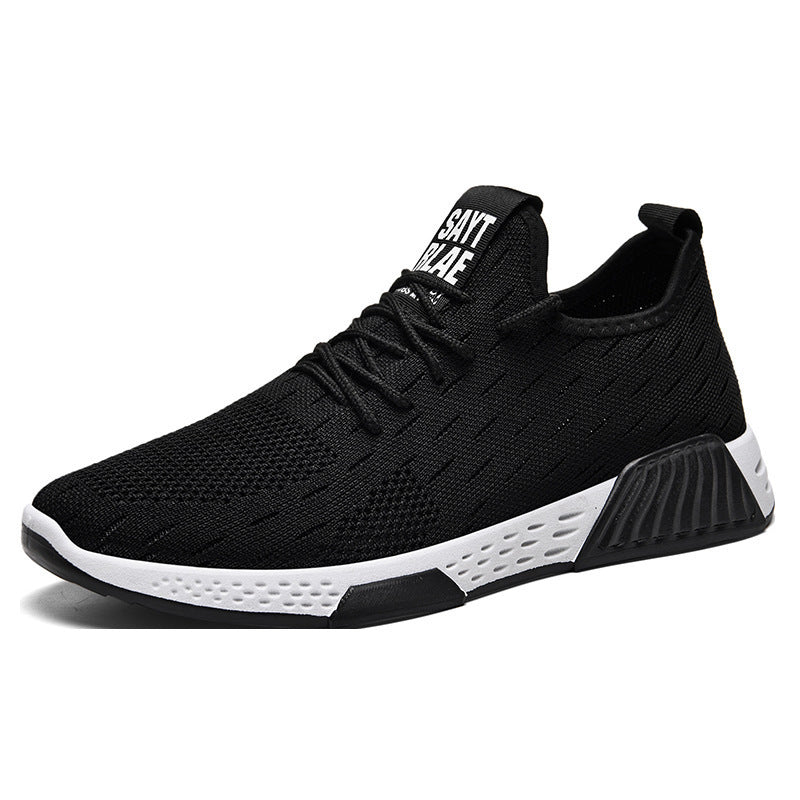 Breathable fly woven mesh sneakers