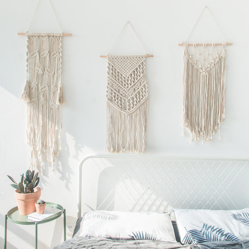 Bohemian Moroccan Decorative Woven Wall Tapestry