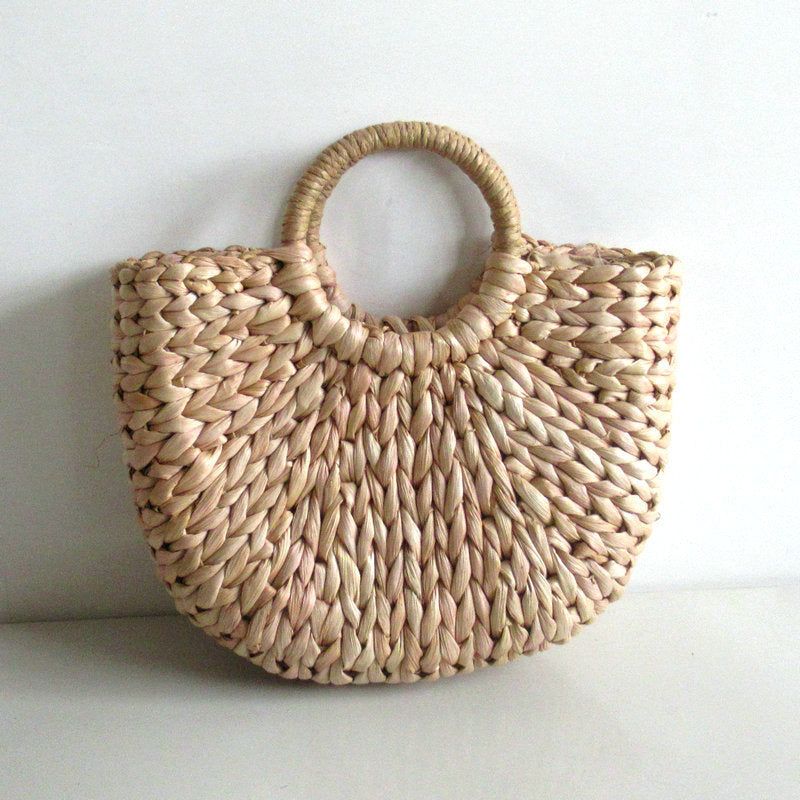 Bamboo Woven Oval Basket