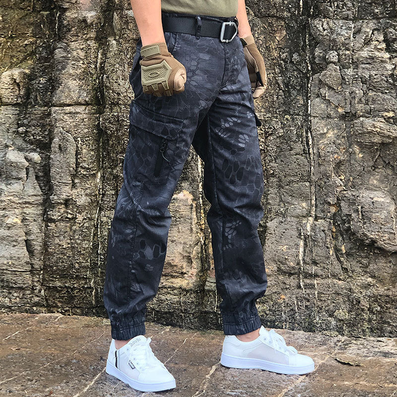 Men's Slim Army Style Camouflage Pants