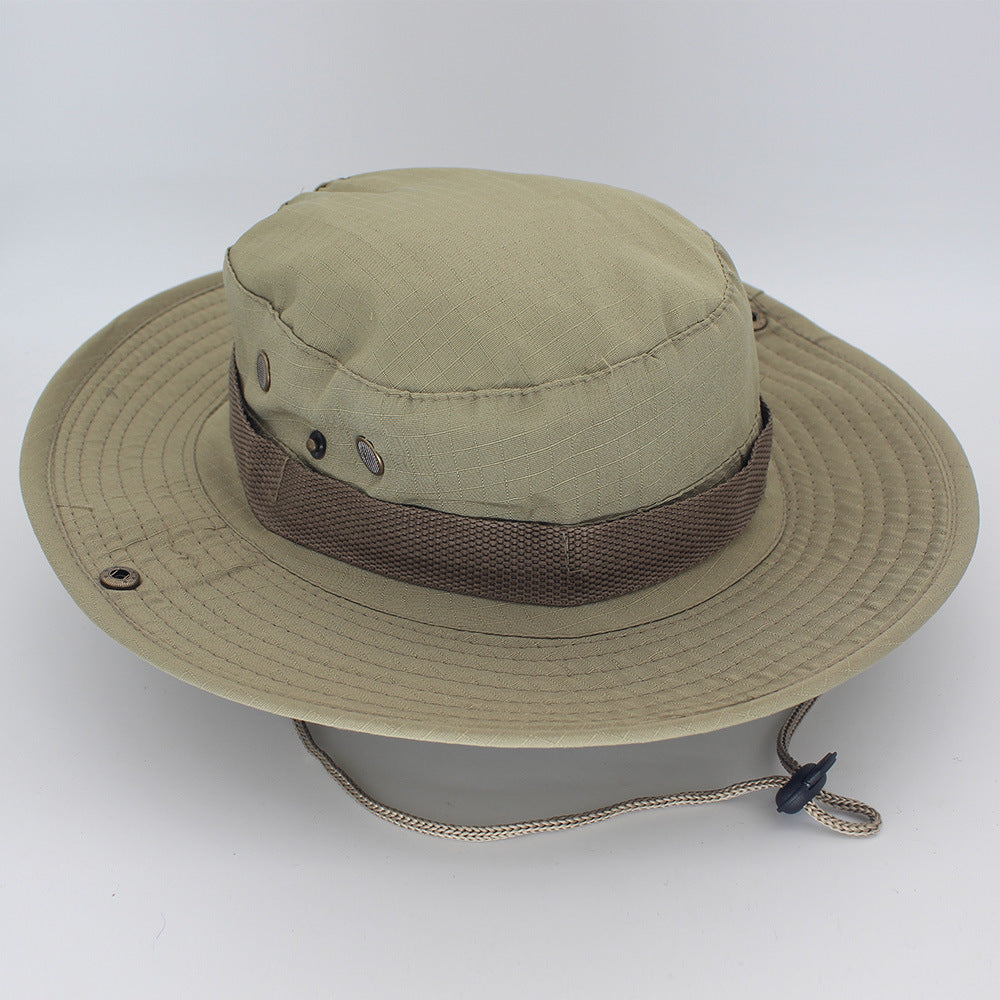 Round Mountaineering Fishing Camouflage Penny Hat