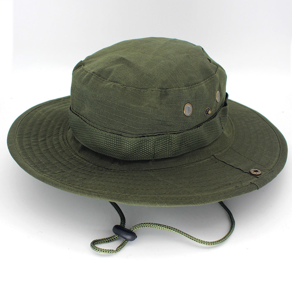 Round Mountaineering Fishing Camouflage Penny Hat