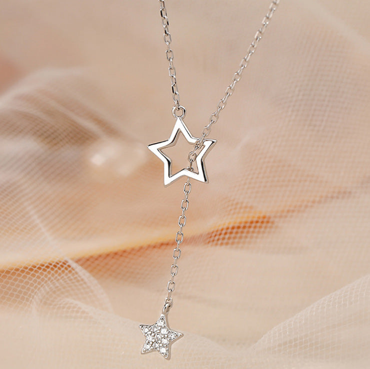 Zircon Star Alloy Necklace
