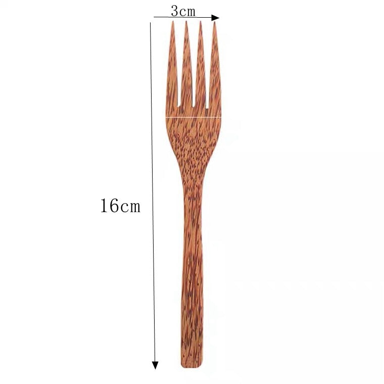 Hand-made Natural Coconut Bowl Spoon Set
