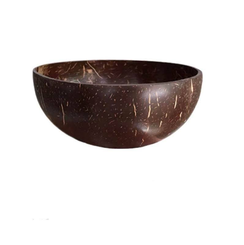 Hand-made Natural Coconut Bowl Spoon Set