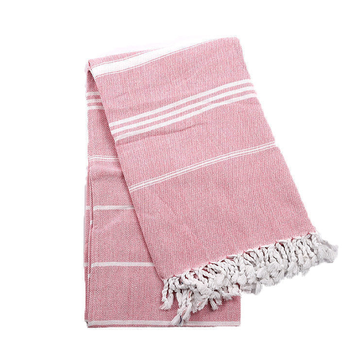 Striped Cotton Turkish Bath/Beach Towel