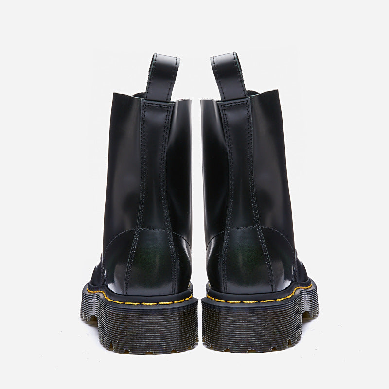 Lace-Up Autumn Single Ankle British Style Boots