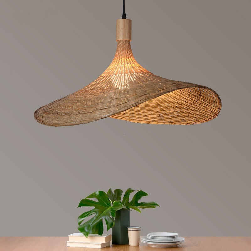 Bamboo Chandelier Japanese Style Lamp