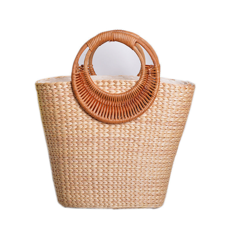 Handmade Straw Summer Handbag