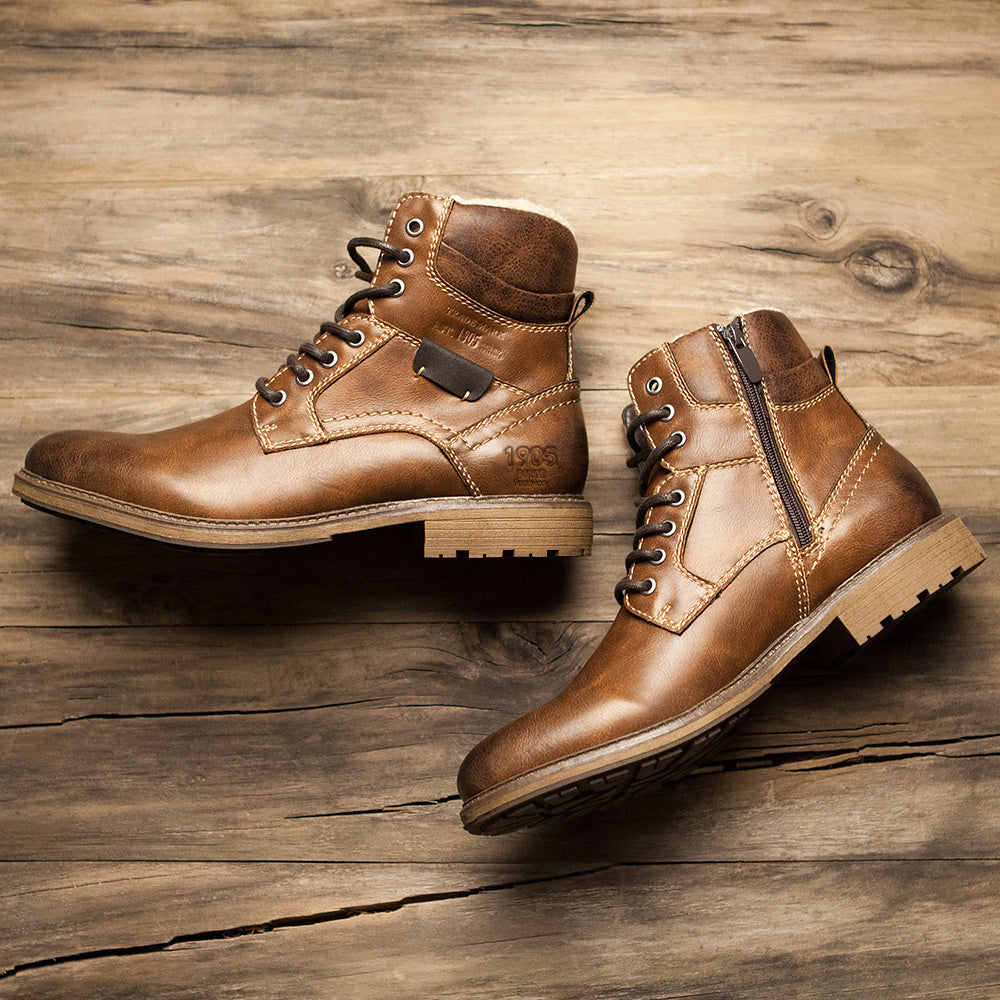 Lace up retro Fall/Winter Boots