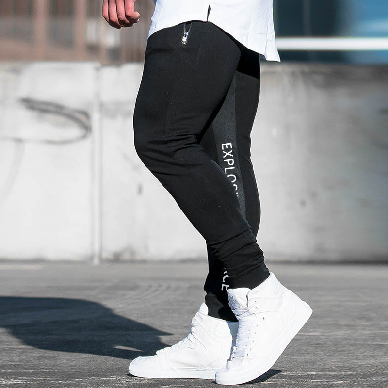 Sports casual print Pants