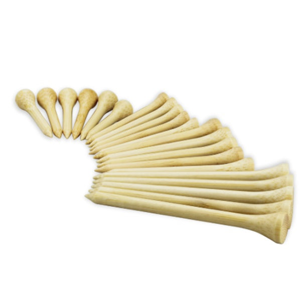 Sustainable Bamboo Golf Nails, 100pcs