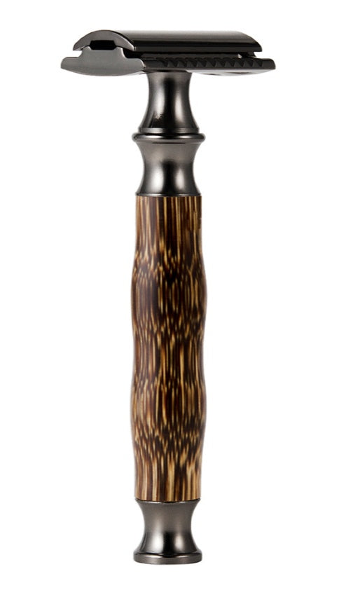 Bamboo Handle Retro Shaver