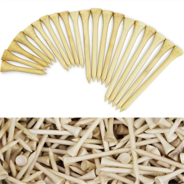 Sustainable Bamboo Golf Nails, 100pcs