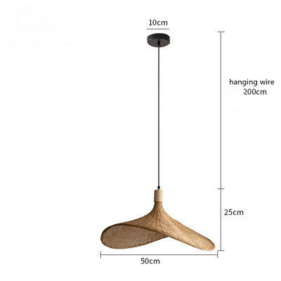 Bamboo Chandelier Japanese Style Lamp