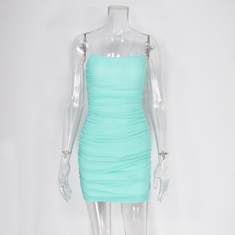 Mesh Fitted Dress