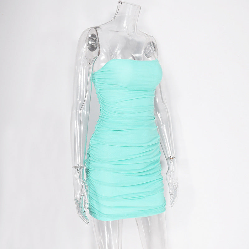 Mesh Fitted Dress