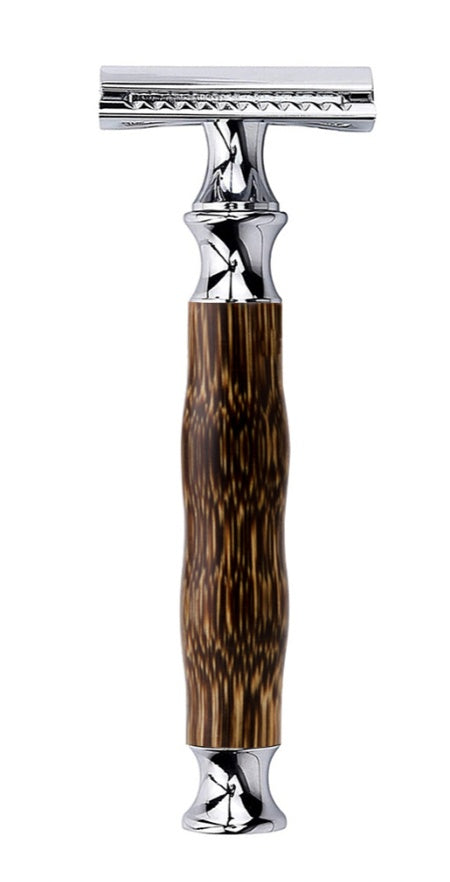 Bamboo Handle Retro Shaver