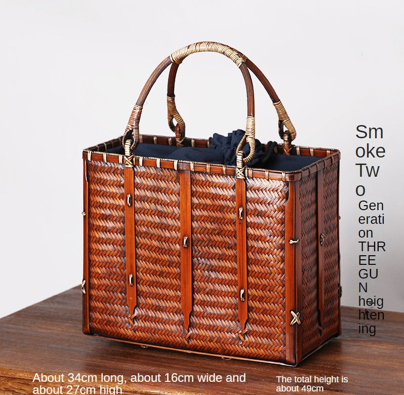 Hand made Bamboo Woven Bag