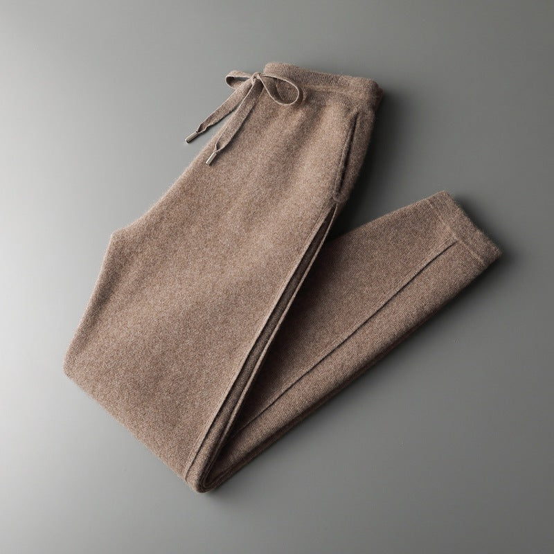 Fall Winter Cashmere Pants