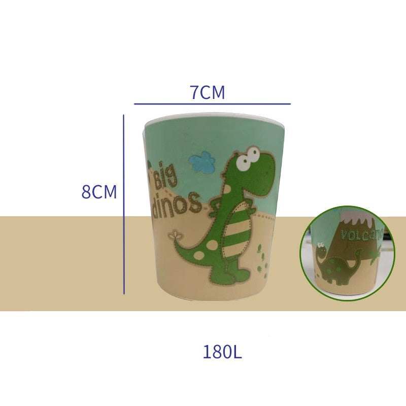 Cartoon Cute Kids Bamboo Fiber Mouthwash Cup
