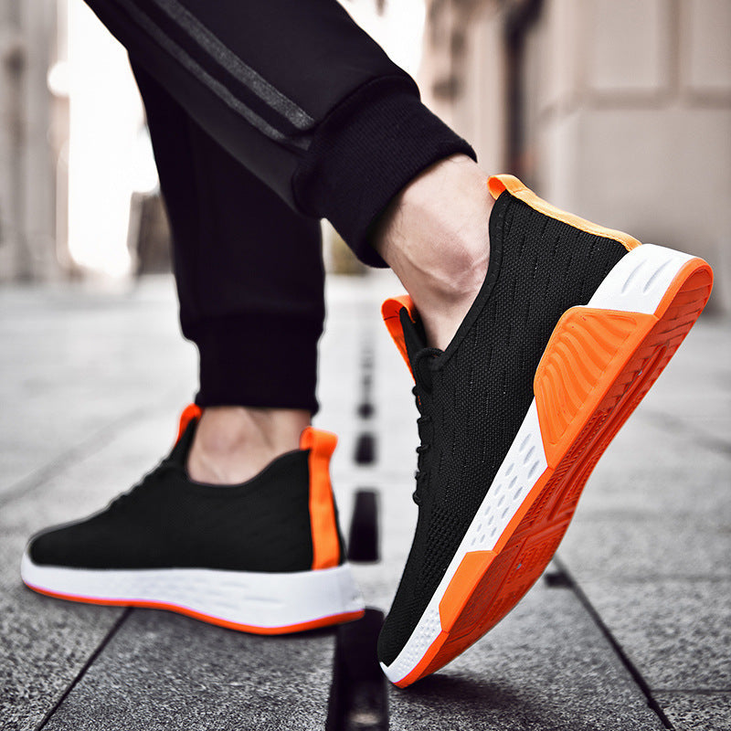Breathable fly woven mesh sneakers