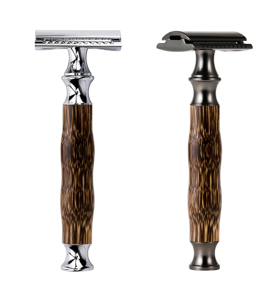 Bamboo Handle Retro Shaver