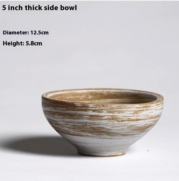 Japanese Style Coarse Pottery Tableware