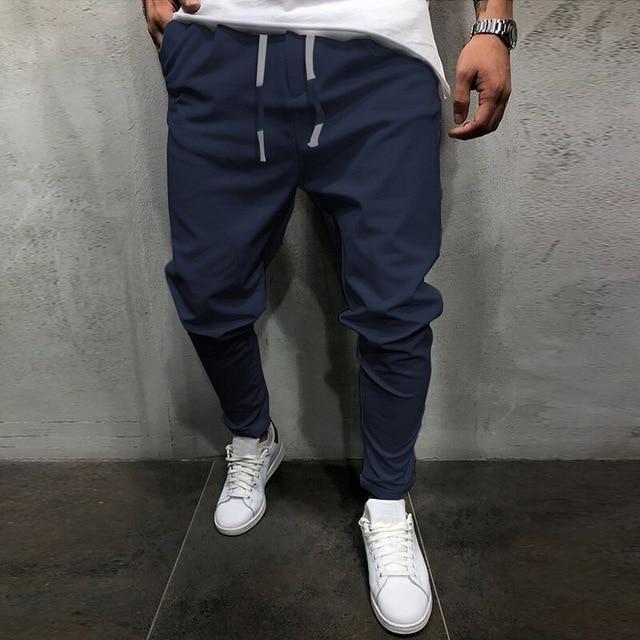 Relaxed Cropped Pants With Elastic Band
