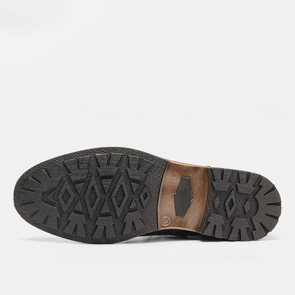 Men's High Top Work Leather Boots