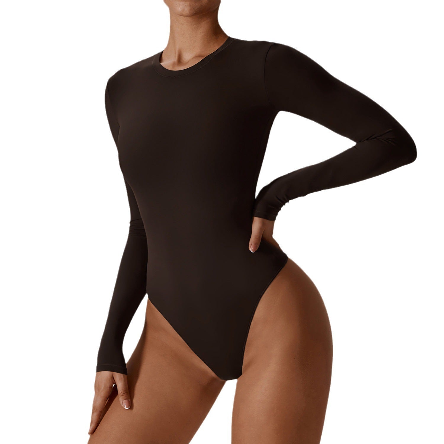 Slim Long Sleeve Ballet Base Bodysuit