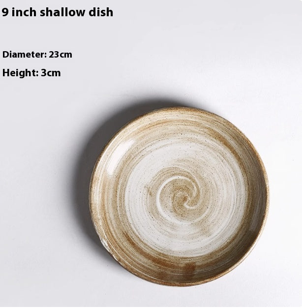 Japanese Style Coarse Pottery Tableware