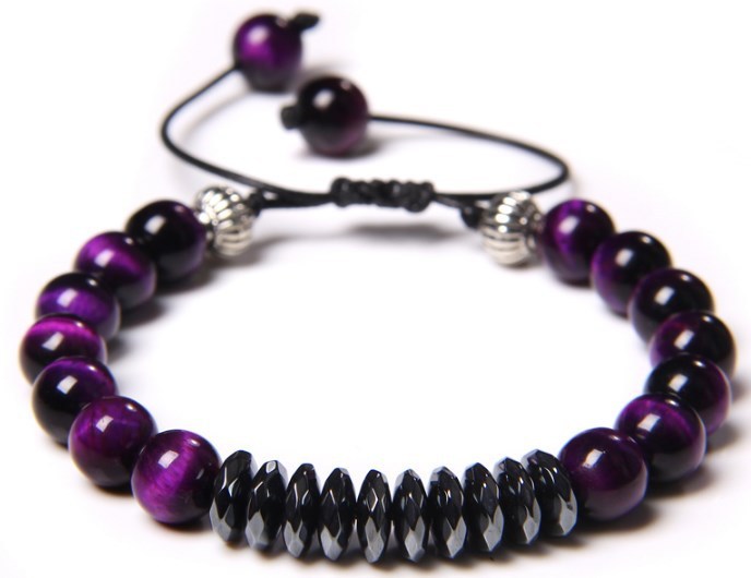 Fashion Opal Black Gallstone Bracelet