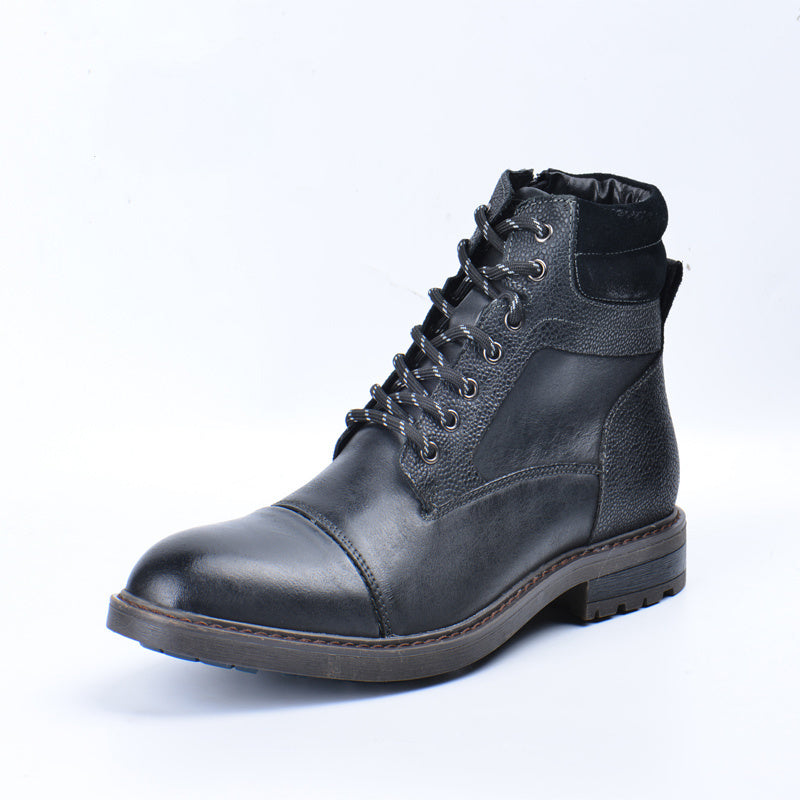 Casual Leather Martin Boots