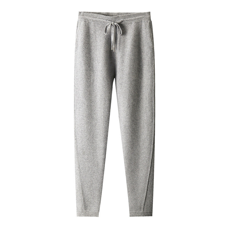 Fall Winter Cashmere Pants