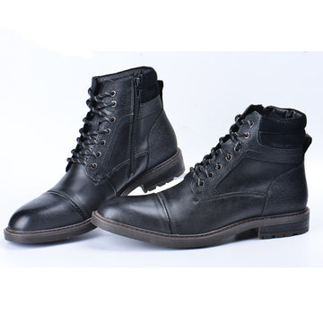 Casual Leather Martin Boots