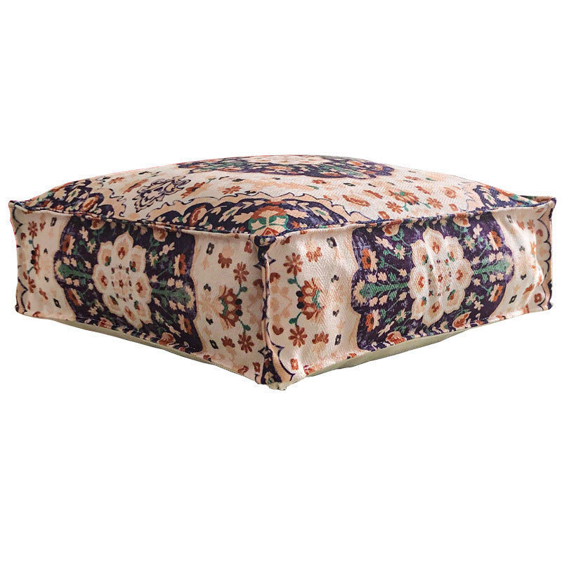 Hand made Moroccan Stylish Cotton/Linen Floor Cushion