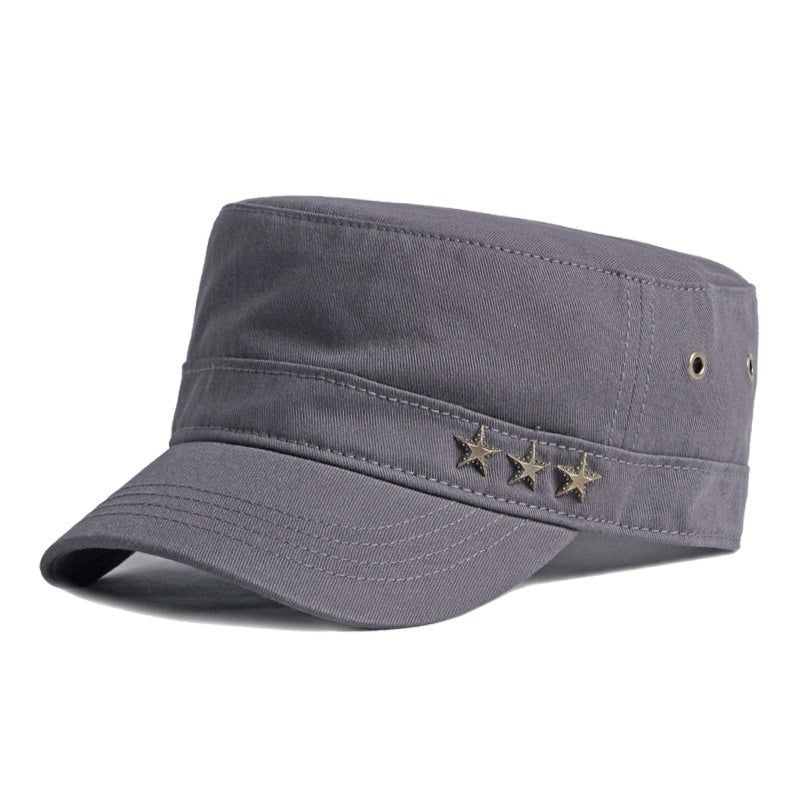 Pure Cotton Sunscreen Duck Tongue Military Hat