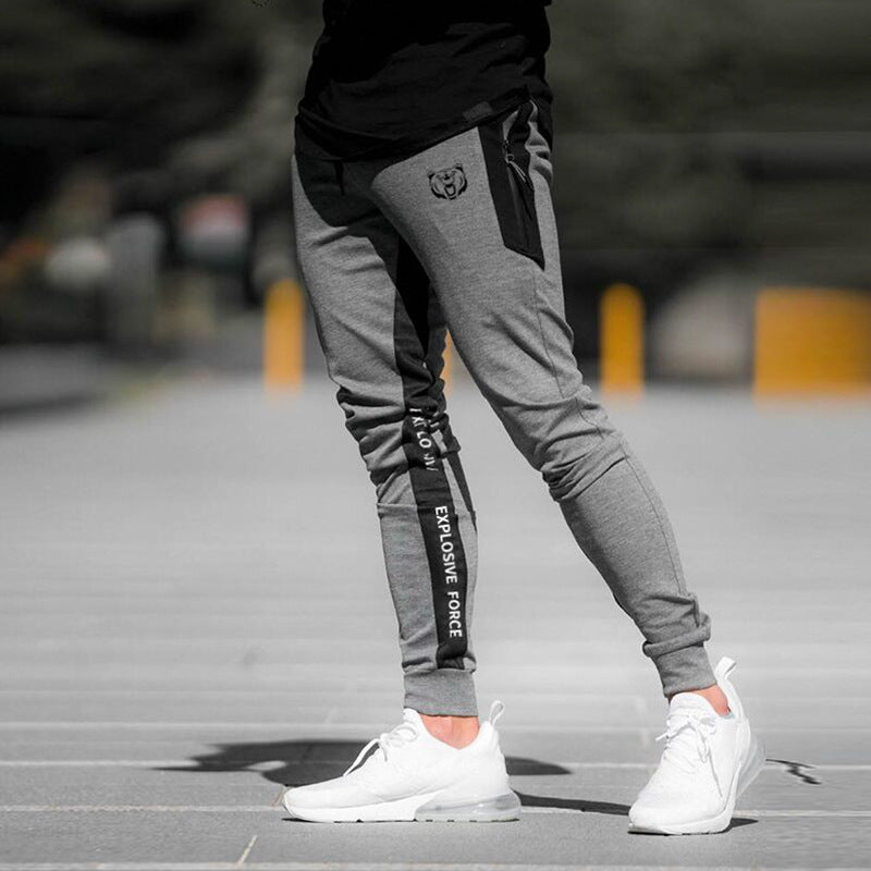 Sports casual print Pants