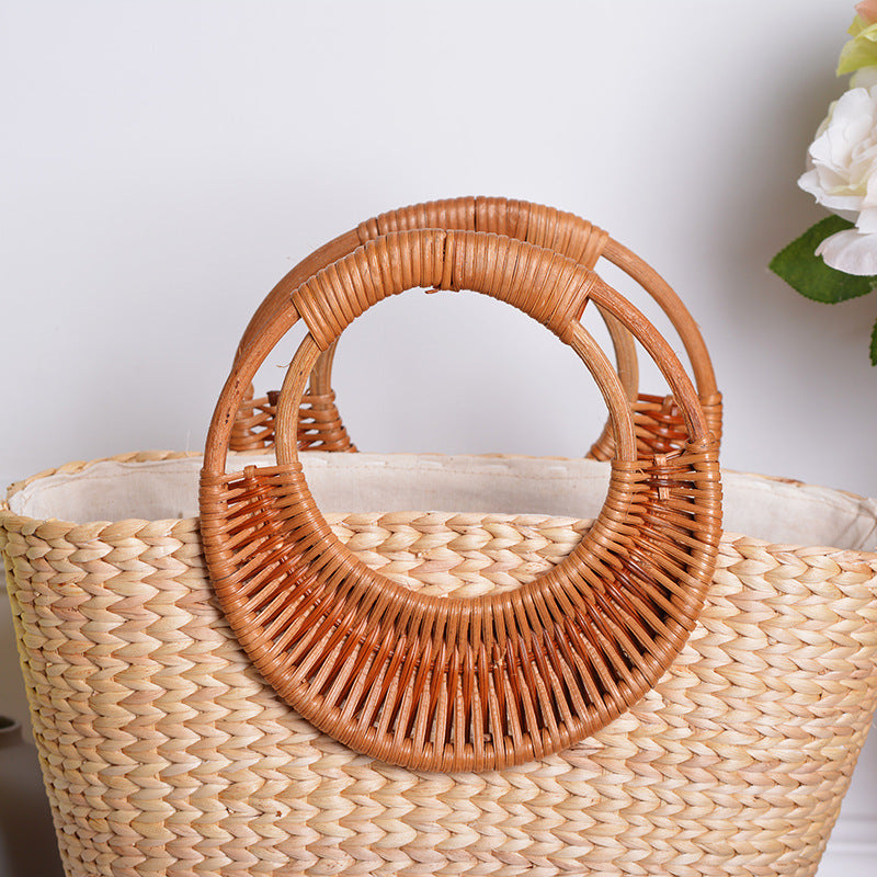 Handmade Straw Summer Handbag